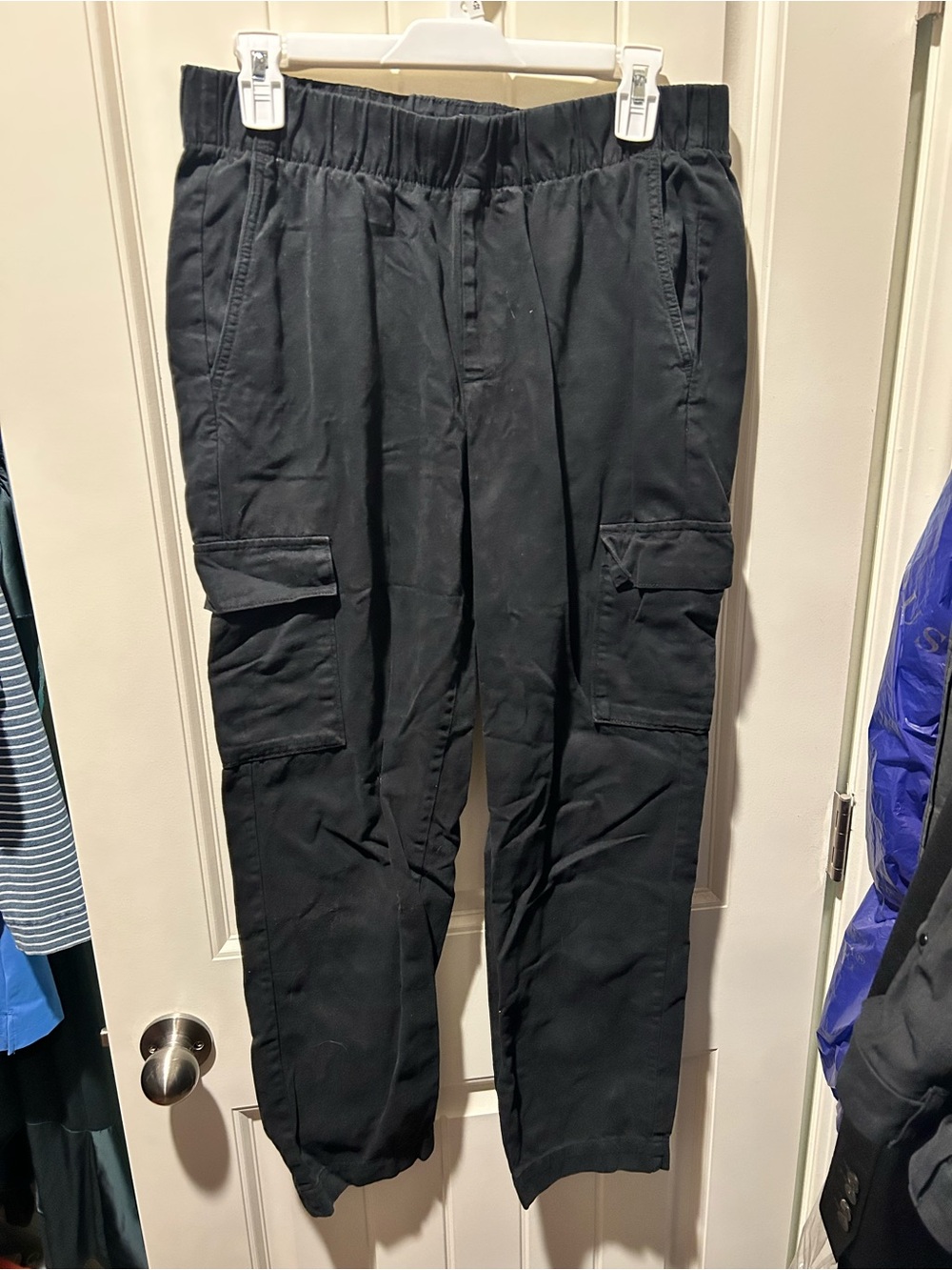 Gap Black Cargo Jogger Pants